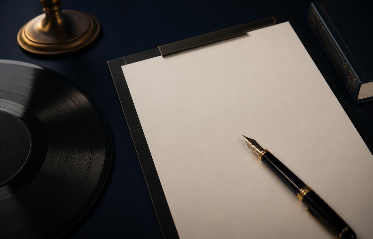Protecting Creative Work in Nigeria's Entertainment Industry abstract illustration